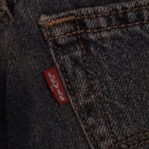 Levis High Loose Cropped Denim Jeans size 24 - Picture 8 of 10